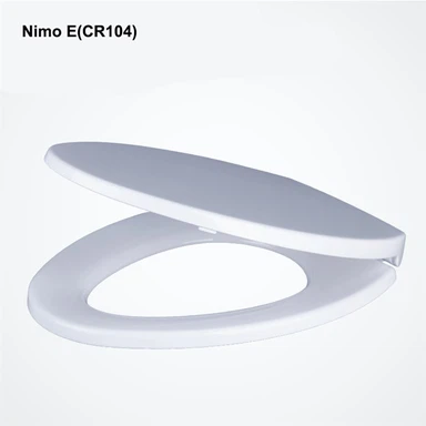 Plastové WC sedátko s pomalým zatváraním