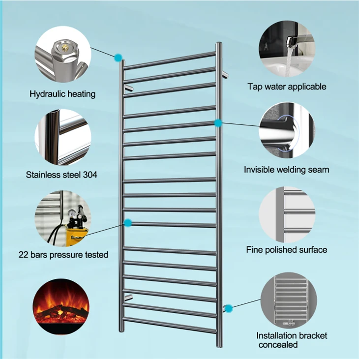 electric towel warmer with thermostat