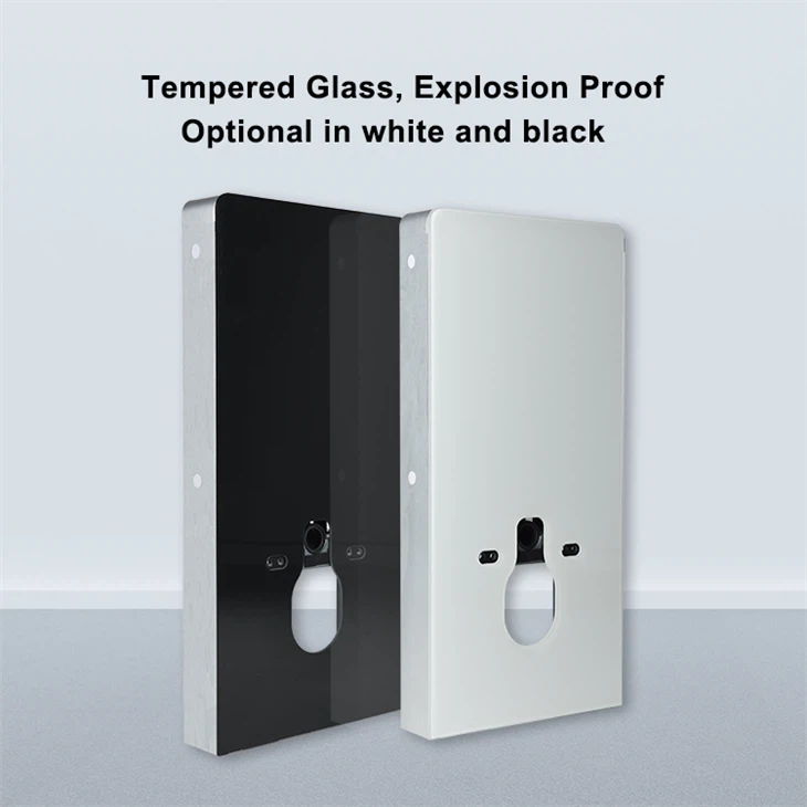 Black New slim western toilet cistern