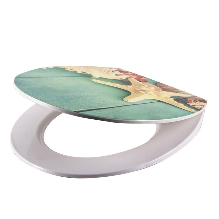 seaside themed toilet seats