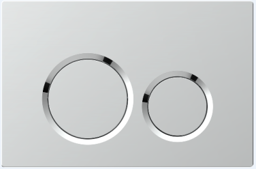 chrome conceal cistern push panel chrome conceal cistern push panel
