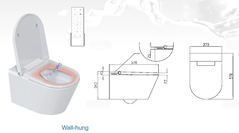 toilet with a heated seat size toilet with a heated seat size